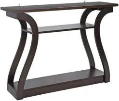 ZENY 47'' Console Table For Entryway, Wood Sofa Table, Sleek And Modern Accent Hallway Tables With 3-Tier Shelves For Living Room 12 ZENY 47'' Console Table For Entryway, Wood Sofa Table, Sleek And Modern Accent Hallway Tables With 3-Tier Shelves For Living Room -Best Furniture Store 41cxKfZOhFL. AC