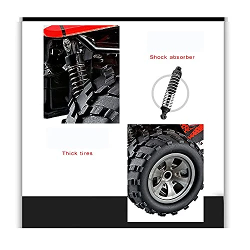 YZBHHWW 1:18 Four-Way Remote Control Car 2.4G Off-Road Climbing Car Speed 20KM/H Spare Tire Can Be Replaced Five Colors Can Be Selected Remote Control Distance 50 Meters Boy And Girl Toy Car 4 YZBHHWW 1:18 Four-Way Remote Control Car 2.4G Off-Road Climbing Car Speed 20KM/H Spare Tire Can Be Replaced Five Colors Can Be Selected Remote Control Distance 50 Meters Boy And Girl Toy Car - Image 4