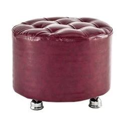 Furniture Pink Color Stool Fashion Creative Sofa Bench Wearing Shoes Sitting Pier Dressing Room Solid Wood Short Stool Footstool High Capacity