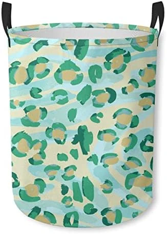 Rainbow Leopard Glitter Light Laundry Hamper Laundry Basket Bedroom Room Decor For Women Girls Dirty Clothes Organizer Boys Room Accessories Toy Bin Storage Bag 11 Rainbow Leopard Glitter Light Laundry Hamper Laundry Basket Bedroom Room Decor For Women Girls Dirty Clothes Organizer Boys Room Accessories Toy Bin Storage Bag - Image 11