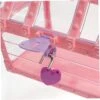 4pcs Treasure Chest Clothing Treasure Chest Props Treasure Chest Crystal Treasure Chest Toy Child Apparel Pink Plastic
