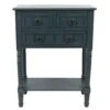 Decor Therapy Westerman 3-Drawer Console, Navy