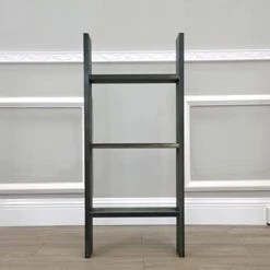 FixtureDisplays® 3-Foot Rustic Farmhouse Blanket Ladder, Wall-Leaning Decorative Wood Ladder, Ladder-Style Pine Wood Blanket Rack Easy Assembly Required 16" Wide 10102-3-NF -Best Furniture Store 41fkUvTWjmL