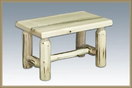 Montana Woodworks Collection Footstool, Ready To Finish 2 Montana Woodworks Collection Footstool, Ready To Finish - Image 2