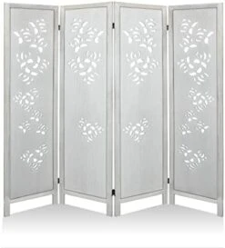 ECOMEX 4 Panel Room Divider, Room Dividers And Folding Privacy Screens, Folding Room Divider 4 Panel, Freestanding Room Dividers For Bedroom Home Office Studio, Brown -Best Furniture Store 41fp5Ay95lL. AC