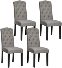 Giantex Parsons Chairs, Set Of 2 Uphostered Kitchen Dining Chairs W/Wood Legs, Padded Seat, Linen Fabric, Nails, Tufted Dining Chairs, Ideal For Dining Room, Kitchen, Living Room 23 Giantex Parsons Chairs, Set Of 2 Uphostered Kitchen Dining Chairs W/Wood Legs, Padded Seat, Linen Fabric, Nails, Tufted Dining Chairs, Ideal For Dining Room, Kitchen, Living Room -Best Furniture Store 41fzRs7M0PL. AC