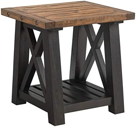 Martin Svensson Home, End Table, Black Stain And Natural 8 Martin Svensson Home, End Table, Black Stain And Natural - Image 8