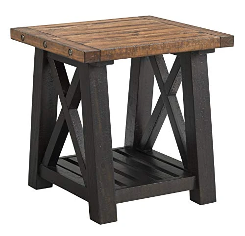 Martin Svensson Home, End Table, Black Stain And Natural 1 Martin Svensson Home, End Table, Black Stain And Natural