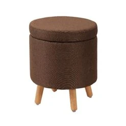 MFCHY Storage Stool Creative Household Low Stool Shoe Replacement Stool Simple Adult Sofa Stool Makeup Stool Storage Stool (Color : D)