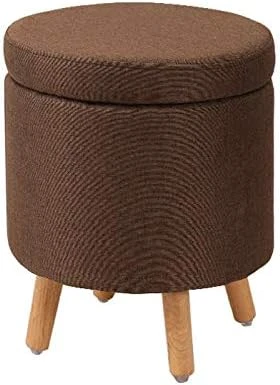 MFCHY Storage Stool Creative Household Low Stool Shoe Replacement Stool Simple Adult Sofa Stool Makeup Stool Storage Stool (Color : D) 3 MFCHY Storage Stool Creative Household Low Stool Shoe Replacement Stool Simple Adult Sofa Stool Makeup Stool Storage Stool (Color : D) - Image 3