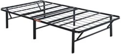 14 Inch Dura Metal Comfort Base, Platform Bed Frame,Steel Slat Support, Twin, Black 13 14 Inch Dura Metal Comfort Base, Platform Bed Frame,Steel Slat Support, Twin, Black -Best Furniture Store 41gLWxIlpLL. AC