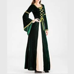 JEGULV Renaissance Dress Women Fairy, 2023 Halloween Womens Vintage Medieval Irish Over Dress Peasant Maxi Dress Ball Gown -Best Furniture Store 41ggSG7RsuL