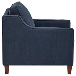 Amazon Brand – Stone & Beam Blaine Modern Upholstered Living Room Accent Chair, 32.3"W, Navy Blue -Best Furniture Store 41h3fdLXXdL