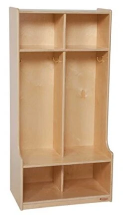 Wood Designs WD52400 2 Section Locker