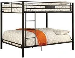 247SHOPATHOME Bunk-beds, Queen/Queen, Black 7 247SHOPATHOME Bunk-beds, Queen/Queen, Black -Best Furniture Store 41hyOif24hL. AC