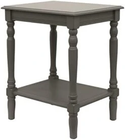 Decor Therapy Simplify End Table With Shelf, Espresso -Best Furniture Store 41j 2Njt3JL. AC