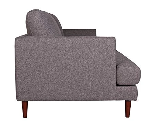 Amazon Brand – Rivet Canton Deep Mid-Century Modern Sofa Couch, 88.6"W, Dark Grey 3 Amazon Brand – Rivet Canton Deep Mid-Century Modern Sofa Couch, 88.6"W, Dark Grey - Image 3
