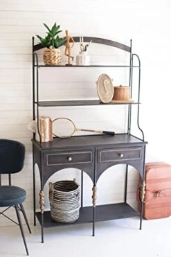 Kalalou CLL2562 Display With Drawers And Shelves, See Image -Best Furniture Store 41jtMEDFgAL