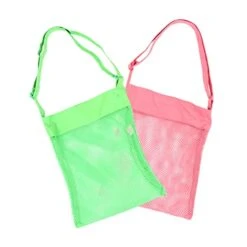 Ciieeo 2pcs Mesh Beach Bag Large Beach Bag Large Storage Tote Mesh Bag Mesh Storage Bag Travel Bag Storage Mesh Bag Travel Bag Polyester Mesh Breathable Beach Bag Toy Storage Bag