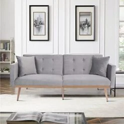 QHITTY Velvet Couch, Accent Sofa Couch Sleeper Loveseat Sofa Bed With Rose Gold Metal Feet And 2 Pillows For Living Room, Office (Black) 26 QHITTY Velvet Couch, Accent Sofa Couch Sleeper Loveseat Sofa Bed With Rose Gold Metal Feet And 2 Pillows For Living Room, Office (Black) -Best Furniture Store 41kRni3RVBL. AC