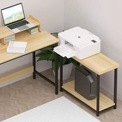 WOODYNLUX End Table - 2-Tier Narrow Side Table With Open Storage, Slim Nightstand For Bedroom, Living Room, Couch, Hallway, Spacious And Skinny, Modern Console Table With Sturdy Metal Frame -Best Furniture Store 41l5xIX7zRL