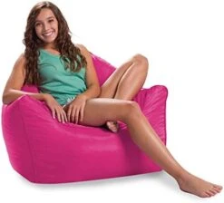 Posh Creations Malibu Lounge, Kid And Teen Playrooms And Bedrooms, Large Bean Bag Chair, Soft Nylon-Pink 21 Posh Creations Malibu Lounge, Kid And Teen Playrooms And Bedrooms, Large Bean Bag Chair, Soft Nylon-Pink -Best Furniture Store 41lmjX3rqrL. AC