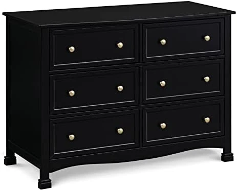 Kalani 6-Drawer Double Wide Dresser In Grey 8 Kalani 6-Drawer Double Wide Dresser In Grey - Image 8