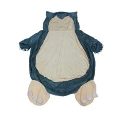 Imakoyou Giant Snorlax Bean Bag Chair Cover Soft Unstuffed Large Animal Plush Toy Cover With Zipper For Kids Gift (200cm/78.8inch, Sleep Face) (s12d) -Best Furniture Store 41mIMlK8iuL