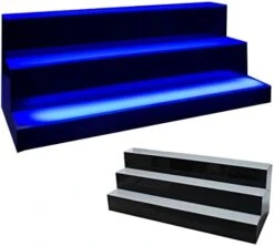 YILIKISS 31 Inch 4 Step LED Lighted Liquor Bottle Display Illuminated Bottle Shelf Home Commercial Bar Shelf Light Changing Shelves With Remote Control,Multiple Colors LED Bar Shelves For Liquor 17 YILIKISS 31 Inch 4 Step LED Lighted Liquor Bottle Display Illuminated Bottle Shelf Home Commercial Bar Shelf Light Changing Shelves With Remote Control,Multiple Colors LED Bar Shelves For Liquor -Best Furniture Store 41mlIWJP8PL. AC