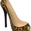 Wild Eye Designs High Heel Bottle Holder, Leopard
