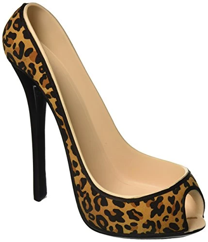 Wild Eye Designs High Heel Bottle Holder, Leopard 1 Wild Eye Designs High Heel Bottle Holder, Leopard