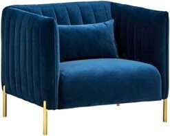 Amazon Brand – Rivet Frederick Mid-Century Channel Tufted Leather Sofa Couch, 77.5"W, Taupe -Best Furniture Store 41n 45fhEL. AC