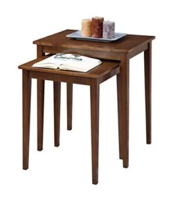 Convenience Concepts American Heritage Nesting End Tables, Espresso -Best Furniture Store 41n6YrlgbQL