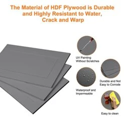 LOVMOR Kitchen Base Cabinets, Sideboard Storage Cabinet, Entryway Cabinet With 1-Drawer & Adjustable Shelf, 15" W X 24" D X 34-1/2"H -Best Furniture Store 41nZADGH55L