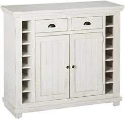 Progressive Furniture Willow Server, Distressed White -Best Furniture Store 41noH52wbiL. AC