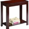 Crown Mark Pierce Chairside Table, Espresso