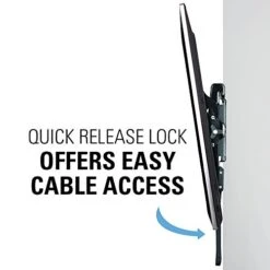 Sanus Universal Low Profile Tilt TV Wall Mount For 37" - 80" LED, LCD & Plasma TVs, Eliminates Glare With 10º Of Tilt & Post-Install Adjustments - 3 Step Install - Safety Certified - MLT14-B1 -Best Furniture Store 41o73JBGlIL