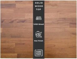 Lovendo | Handmade | Solid Wood Table Top | Butcher Block Counter Top | 24‘‘ X 23.6 ‘‘ Inch | Thickness 1.18'' | Matte Finish 10 Lovendo | Handmade | Solid Wood Table Top | Butcher Block Counter Top | 24‘‘ X 23.6 ‘‘ Inch | Thickness 1.18'' | Matte Finish -Best Furniture Store 41ofrjcNeHL. AC