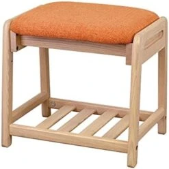 Koizumi Study Desk FLC-802MOGY Study Chair, Natural, W 19.1 X D 15.7 X H 20.5 Inches (48.5 X 40 X 52 Cm), Faris Stool MO, Gray -Best Furniture Store 41ohsDp92TL. AC