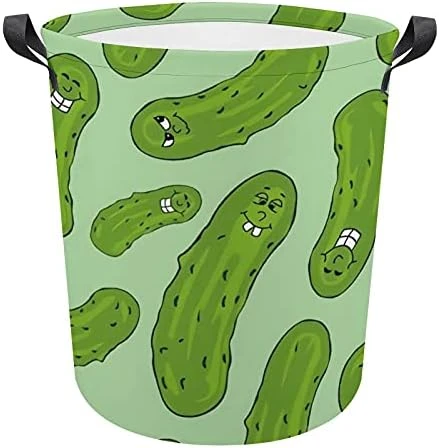 Peach Laundry Storage Basket Waterproof Foldable Laundry Hamper With Handles For Baby Nursery College Dorms Kids Bedroom 5 Peach Laundry Storage Basket Waterproof Foldable Laundry Hamper With Handles For Baby Nursery College Dorms Kids Bedroom - Image 5