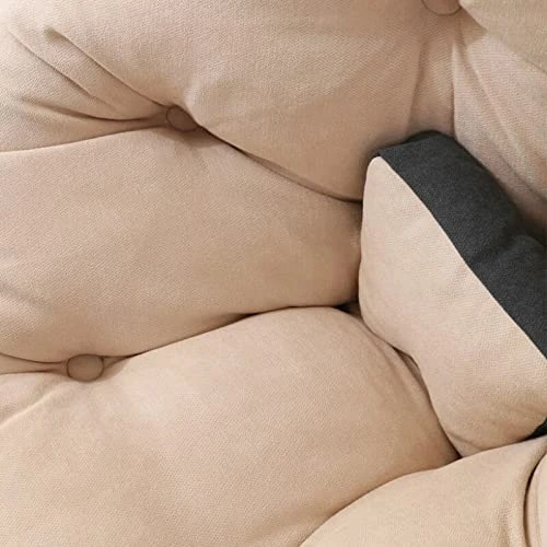 INVEESsf Sofa Multifunctional Lazy Sofa Folding Game Bed Futon Lounge Chair (Color : Grey) 1 INVEESsf Sofa Multifunctional Lazy Sofa Folding Game Bed Futon Lounge Chair (Color : Grey)