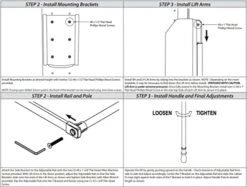 45 LB Weight Capacity Soft-Close Heavy-Duty Steel Closet Side-Mounted Wardrobe Lift With Adjustable Width 33" - 48" (Black) -Best Furniture Store 41pTapyP8PL