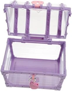 4pcs Treasure Chest Clothing Treasure Chest Props Treasure Chest Crystal Treasure Chest Toy Child Apparel Pink Plastic -Best Furniture Store 41pq4TVae4L. AC