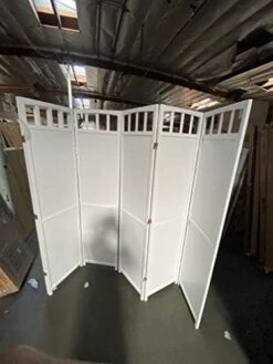 Mission Pine Wood Room Divider 3 To 10 White (4) -Best Furniture Store 41q0s6fBO8L. AC