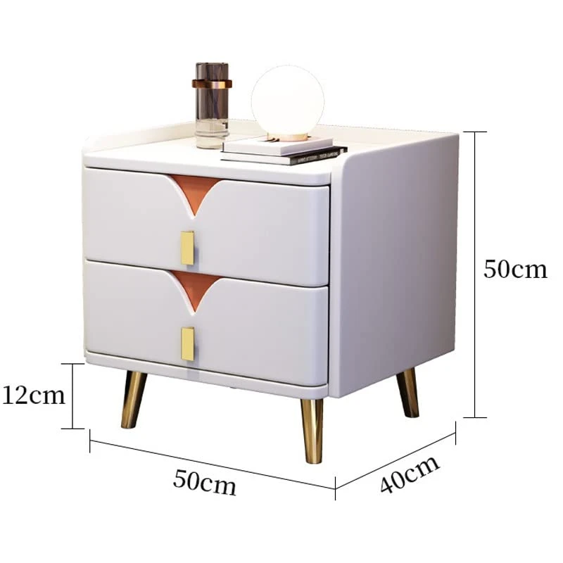 Chevet Intelligente Avec Chargement Sans Fil Armoire D'appoint Avec Tiroirs Tables Chevet LED Multifonctions 2 Chevet Intelligente Avec Chargement Sans Fil Armoire D'appoint Avec Tiroirs Tables Chevet LED Multifonctions - Image 2