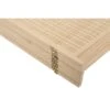 Legacy Decor 3 Panel Natural Color Wood And Bamboo Weave Room Divider