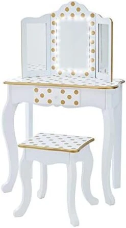Fantasy Fields - Little Princess Anna Medium Play Vanity - White 12 Fantasy Fields - Little Princess Anna Medium Play Vanity - White -Best Furniture Store 41siAEcSv4L. AC