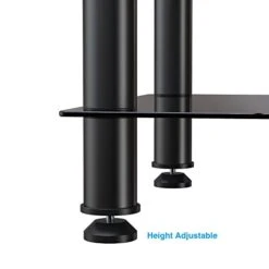 Fitueyes 4-Tier Media Stand Audio/Video Component Cabinet With Glass Shelf For/Apple Tv/Xbox One/ps4 AS406001GB 11 Fitueyes 4-Tier Media Stand Audio/Video Component Cabinet With Glass Shelf For/Apple Tv/Xbox One/ps4 AS406001GB -Best Furniture Store 41swnhHGvXL