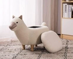 Home 2 Office Cow Ottoman For Kids' Bedroom, Playroom, Nursery, And Living Room, Animal Ottoman With Storage, Footstool For Kids, Black/White 21 Home 2 Office Cow Ottoman For Kids' Bedroom, Playroom, Nursery, And Living Room, Animal Ottoman With Storage, Footstool For Kids, Black/White -Best Furniture Store 41sytWF94L. AC