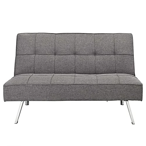 Convertible Folding Sofa Bed, Modern Futon Upholstered Couch Backrest, 3 Angles Adjustable Back For Compact Living Spaces,Apartments Office Dorms 6 Convertible Folding Sofa Bed, Modern Futon Upholstered Couch Backrest, 3 Angles Adjustable Back For Compact Living Spaces,Apartments Office Dorms - Image 6